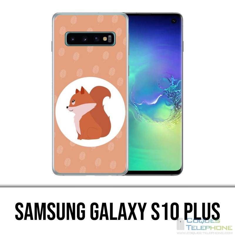 Custodia Samsung Galaxy S10 Plus - Renard Roux