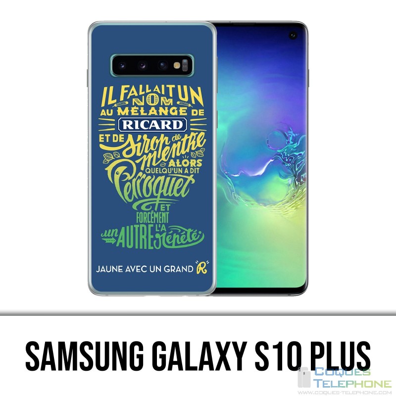Carcasa Samsung Galaxy S10 Plus - Ricard Parrot