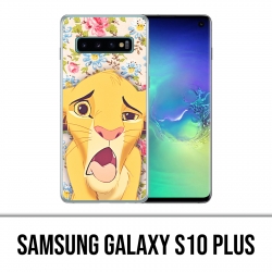 Samsung Galaxy S10 Plus Hülle - Lion King Simba Grimasse
