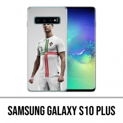 Custodia Samsung Galaxy S10 Plus - Ronaldo Football Splash