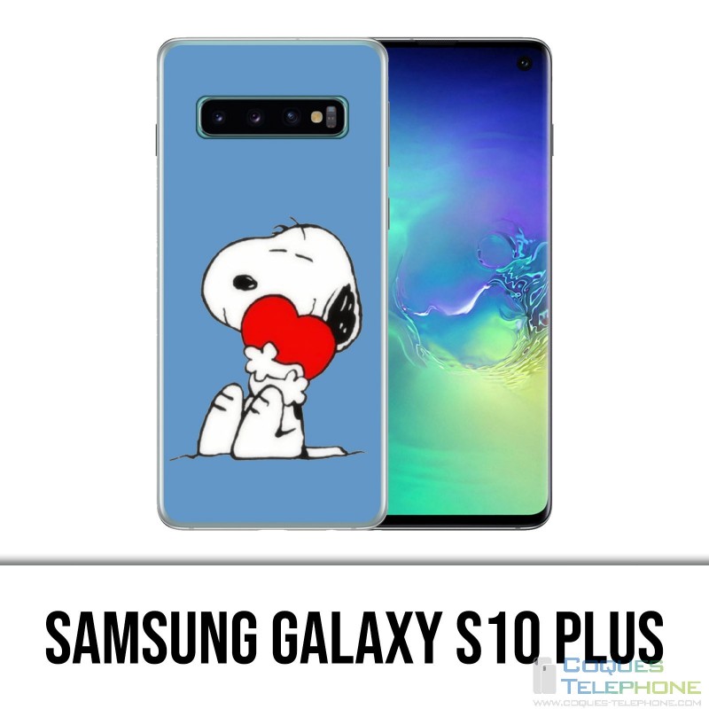 Samsung Galaxy S10 Plus Case - Snoopy Heart