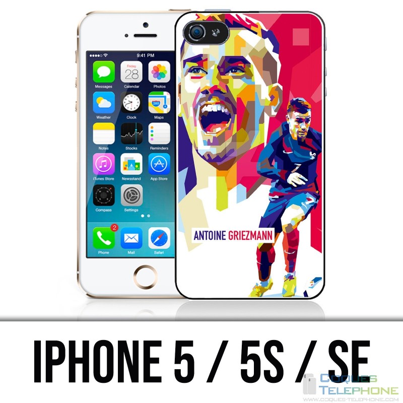 IPhone 5 / 5S / SE case - Football Griezmann
