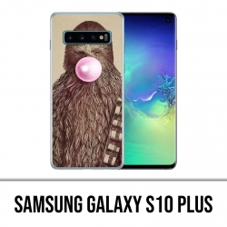 Custodia Samsung Galaxy S10 Plus: gomma da masticare Star Wars Chewbacca