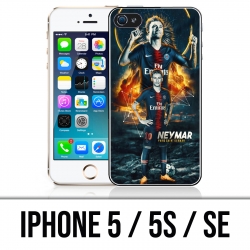 Coque iPhone 5 / 5S / SE - Football Psg Neymar Victoire