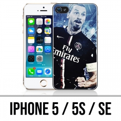 Custodia per iPhone 5 / 5S / SE - Calcio Zlatan Psg