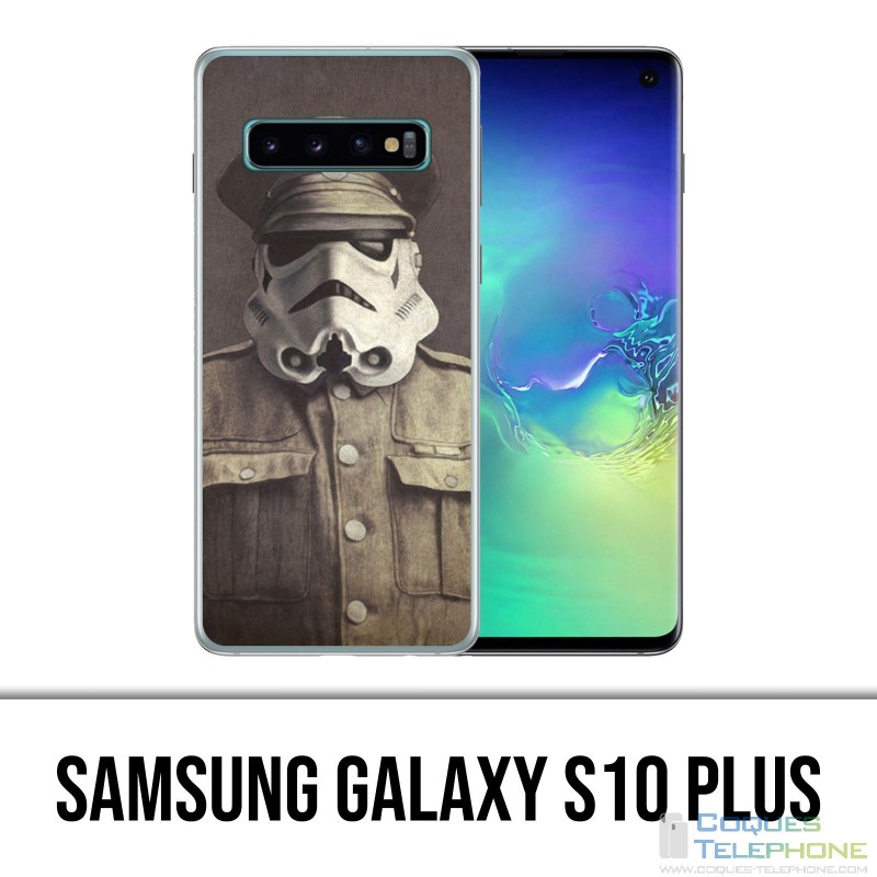 Custodia Samsung Galaxy S10 Plus - Stromtrooper vintage di Star Wars