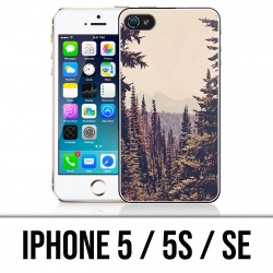 Custodia per iPhone 5 / 5S / SE - Trapano per alberi di abete