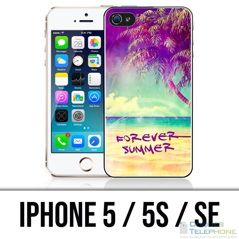 Coque iPhone 5 / 5S / SE - Forever Summer