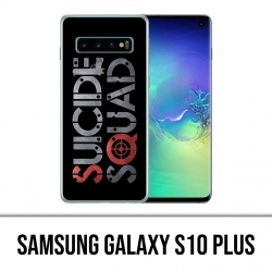 Carcasa Samsung Galaxy S10 Plus - Logotipo de Suicide Squad