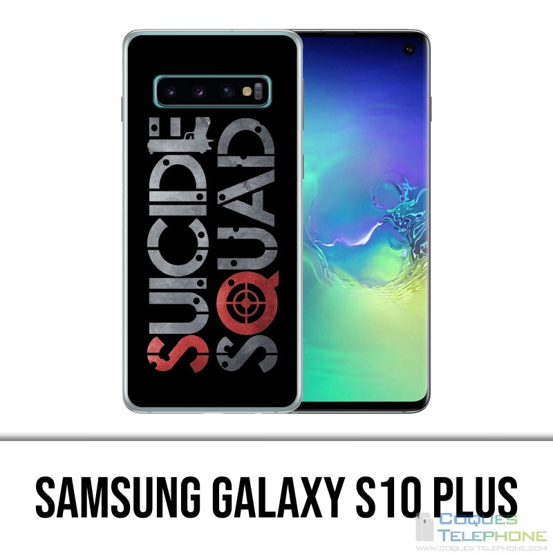 Coque Samsung Galaxy S10 PLUS - Suicide Squad Logo