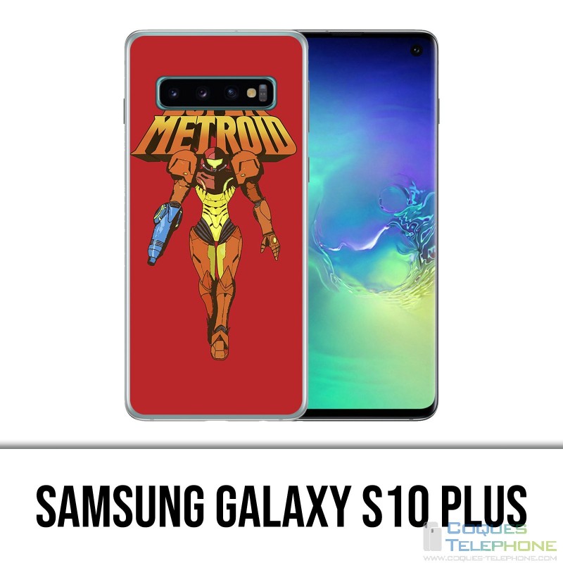 Samsung Galaxy S10 Plus Case - Super Vintage Metroid