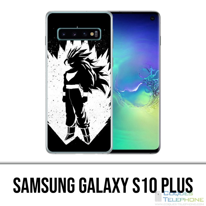 Coque Samsung Galaxy S10 PLUS - Super Saiyan Sangoku