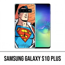 Carcasa Samsung Galaxy S10 Plus - Superman Comics