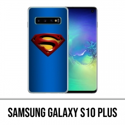 Carcasa Samsung Galaxy S10 Plus - Logotipo de Superman