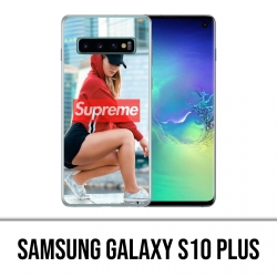 Samsung Galaxy S10 Plus Hülle - Supreme Girl Back