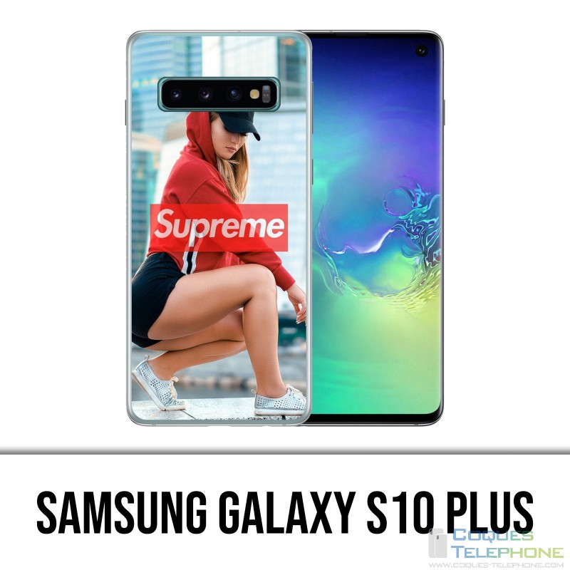Coque Samsung Galaxy S10 PLUS - Supreme Girl Dos