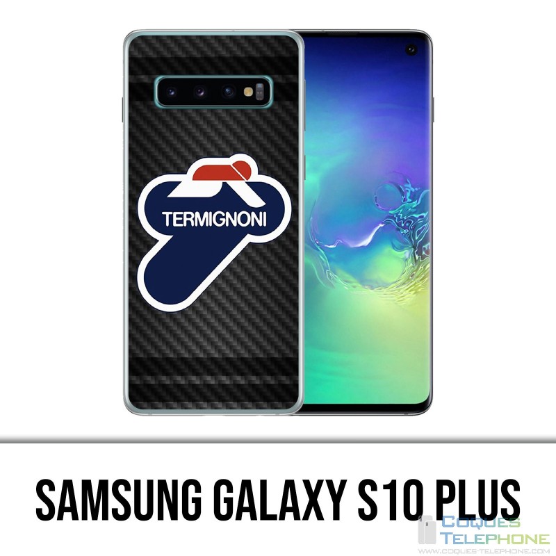 Coque Samsung Galaxy S10 PLUS - Termignoni Carbone