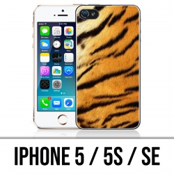 Custodia per iPhone 5 / 5S / SE - Pelliccia di tigre