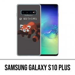 Coque Samsung Galaxy S10 PLUS - To Do List Panda Roux