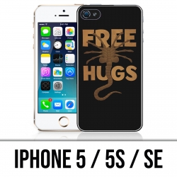 Custodia per iPhone 5 / 5S / SE - Abbracci alieni gratuiti