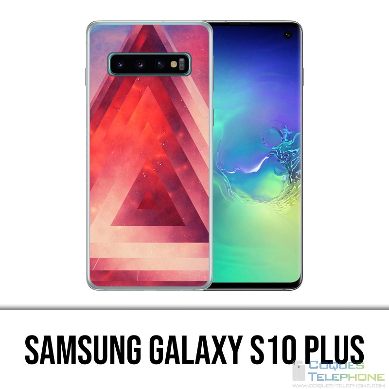 Samsung Galaxy S10 Plus Hülle - Abstraktes Dreieck