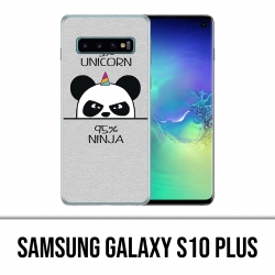 Carcasa Samsung Galaxy S10 Plus - Unicornio Ninja Panda Unicornio