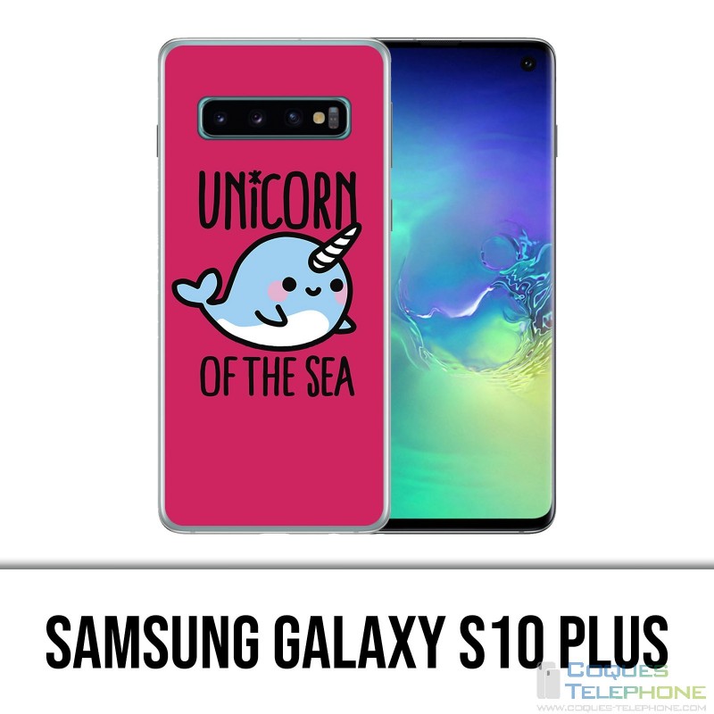 Samsung Galaxy S10 Plus Hülle - Einhorn des Meeres