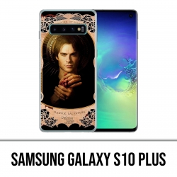 Coque Samsung Galaxy S10 PLUS - Vampire Diaries Damon