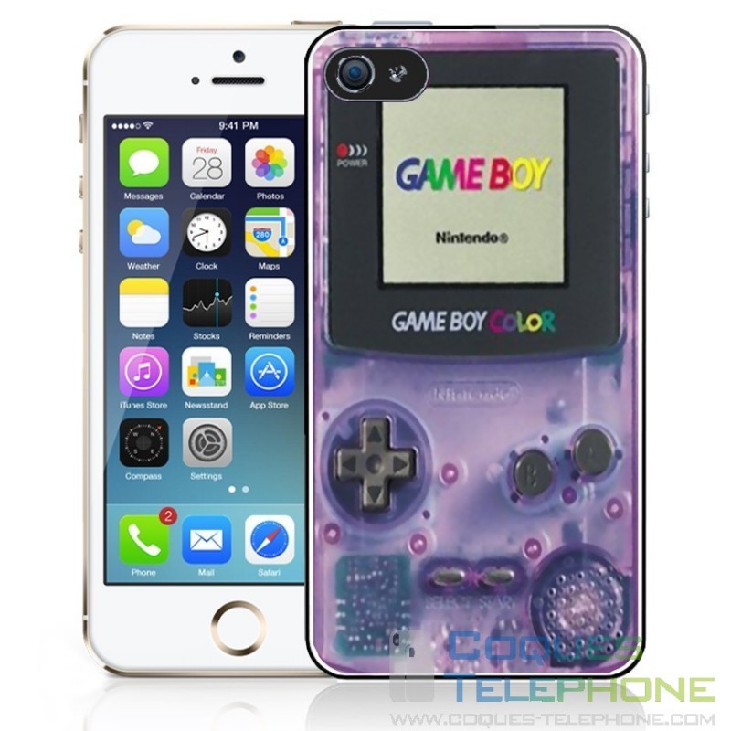 Coque téléphone Game Boy Color - Violet