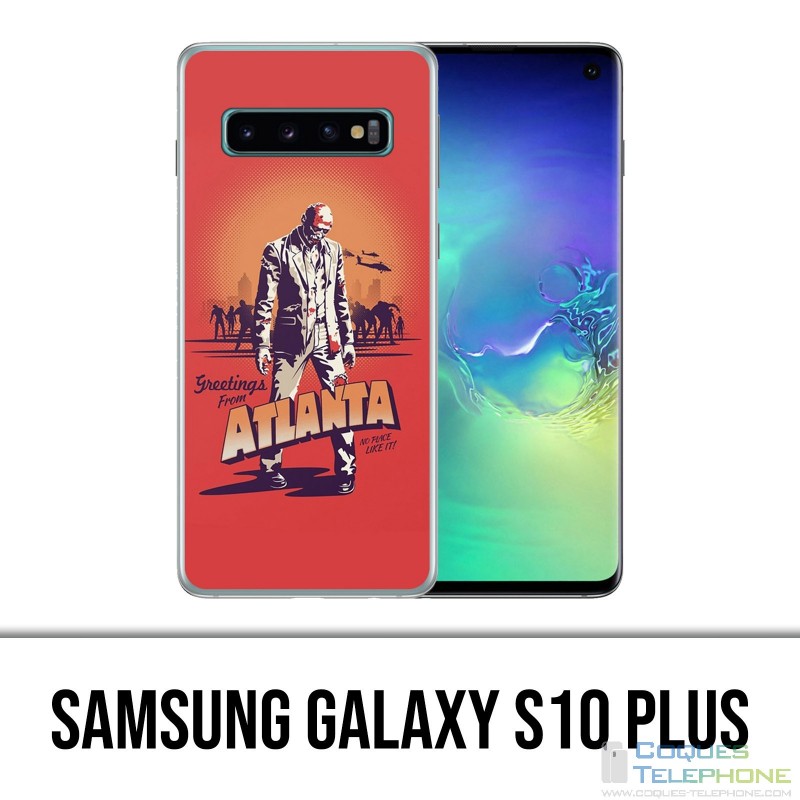Samsung Galaxy S10 Plus Case - Walking Dead Greetings From Atlanta