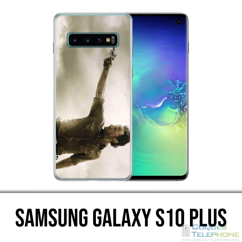 Samsung Galaxy S10 Plus Hülle - Walking Dead Gun