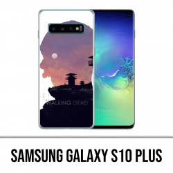 Samsung Galaxy S10 Plus Hülle - Walking Dead Ombre Zombies