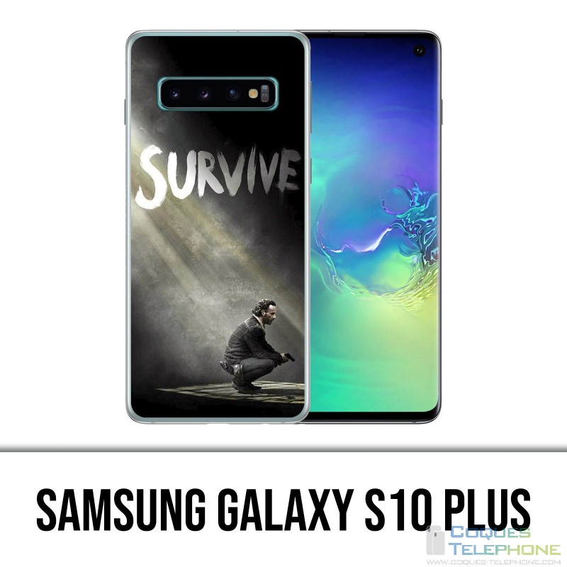 Samsung Galaxy S10 Plus Hülle - Walking Dead Survive