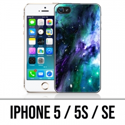 Coque iPhone 5 / 5S / SE - Galaxie Bleu