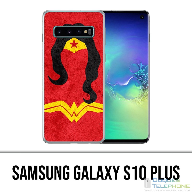 Coque Samsung Galaxy S10 PLUS - Wonder Woman Art