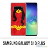 Carcasa Samsung Galaxy S10 Plus - Arte de la Mujer Maravilla