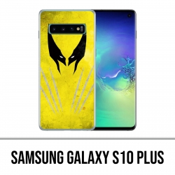 Coque Samsung Galaxy S10 PLUS - Xmen Wolverine Art Design