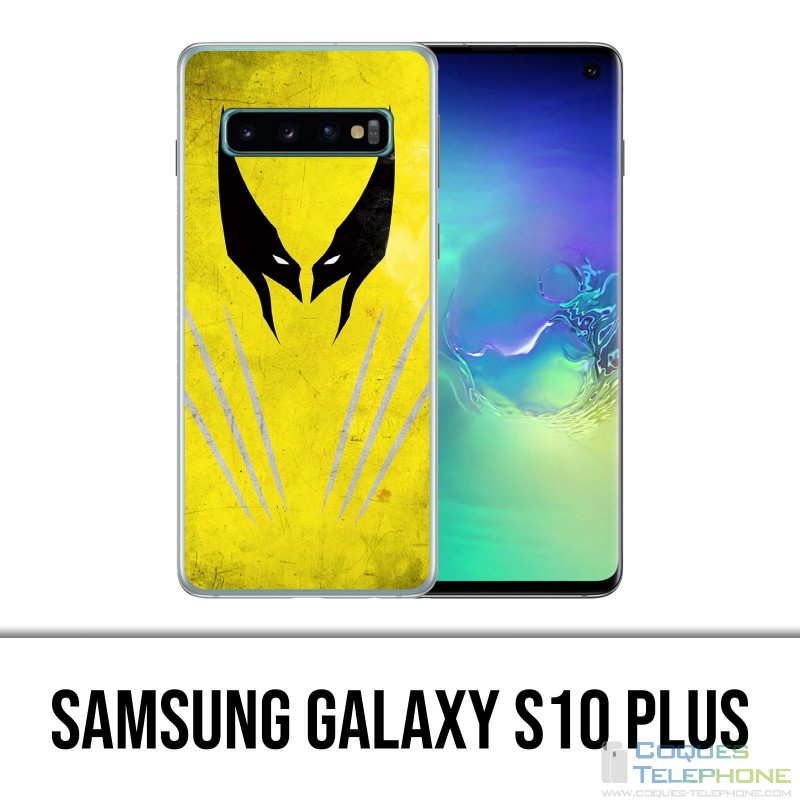 Custodia Samsung Galaxy S10 Plus - Xmen Wolverine Art Design