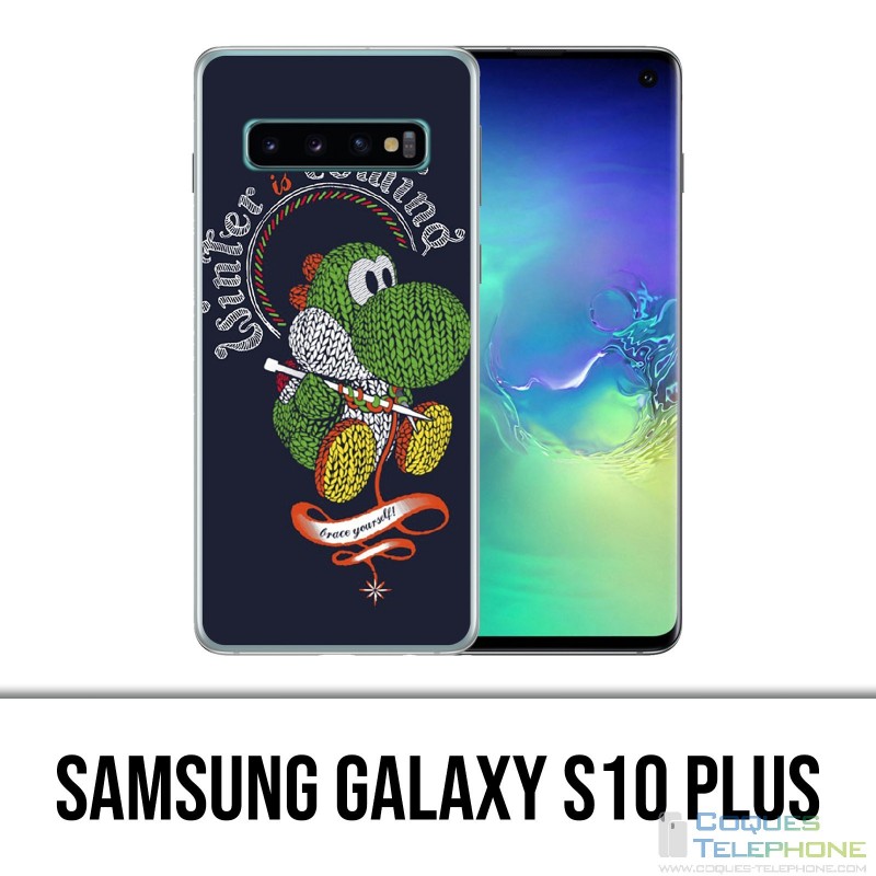 Samsung Galaxy S10 Plus Case - Yoshi Winter Is Coming