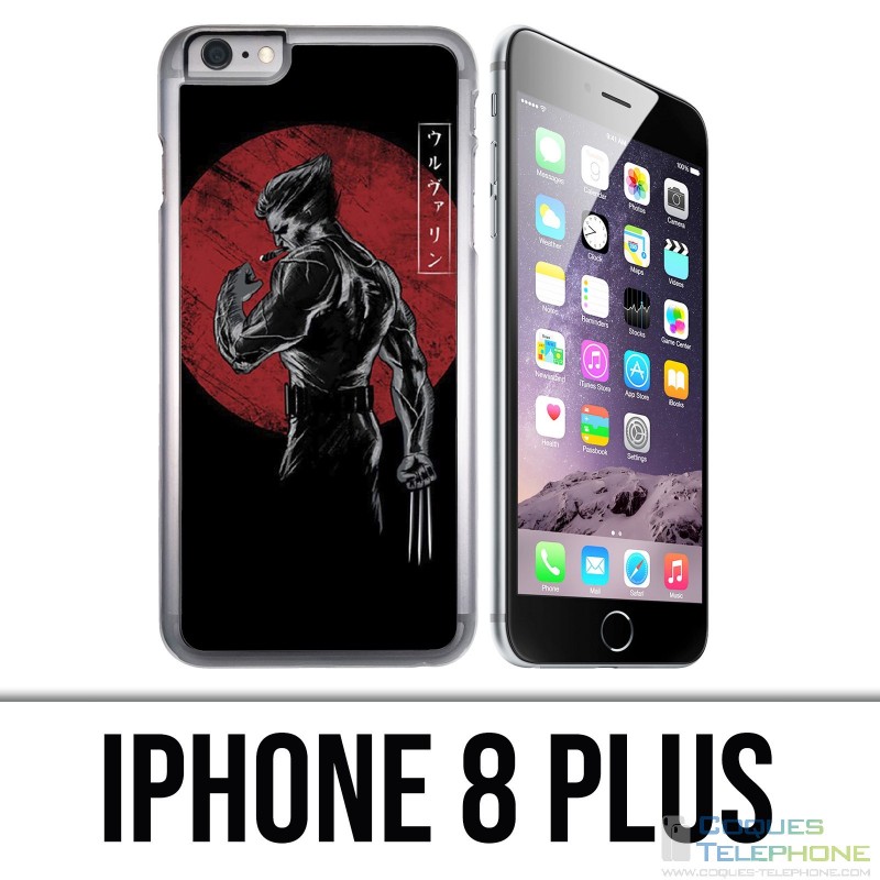 IPhone 8 Plus case - Wolverine