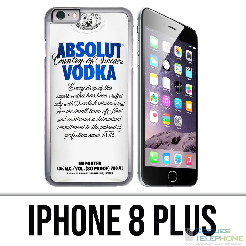 Funda para iPhone 8 Plus - Absolut Vodka