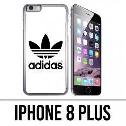 Funda iPhone 8 Plus - Adidas Classic Blanco