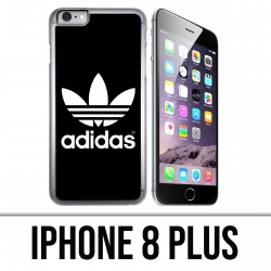Custodia per iPhone 8 Plus - Adidas Classic Nero