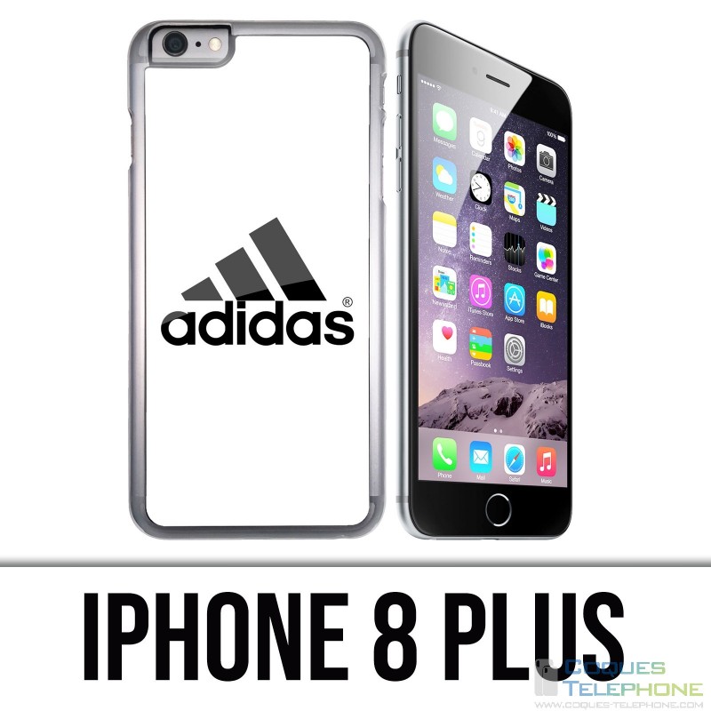 IPhone 8 Plus Case - Adidas Logo White