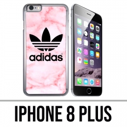 Coque iPhone 8 PLUS - Adidas Marble Pink
