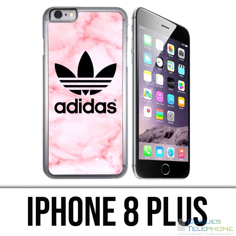 Custodia per iPhone 8 Plus: Adidas Marble Pink