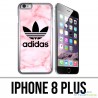 IPhone 8 Plus Hülle - Adidas Marble Pink