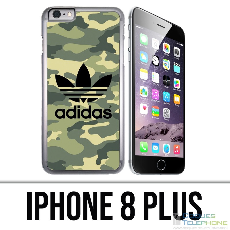 Coque iPhone 8 PLUS - Adidas Militaire