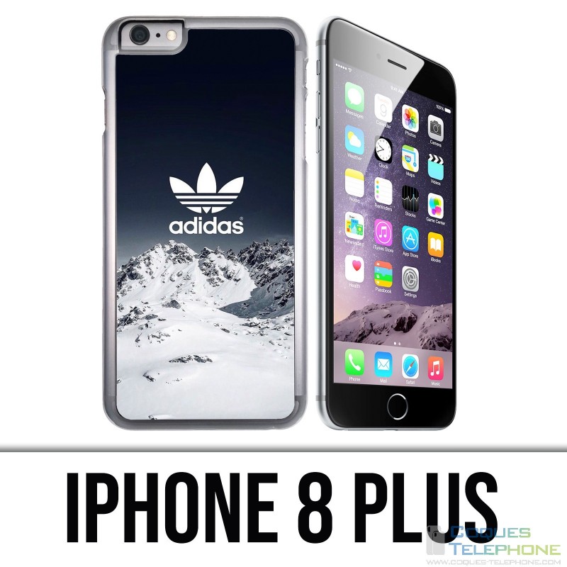 Coque iPhone 8 PLUS - Adidas Montagne