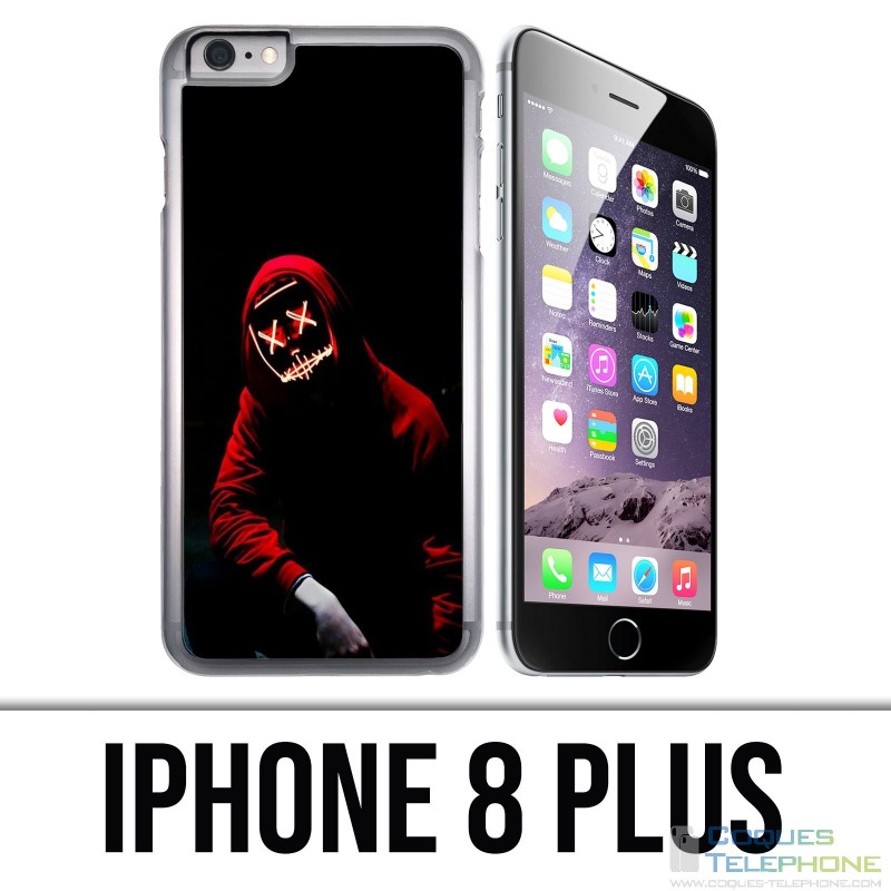 Custodia per iPhone 8 Plus - American Nightmare Mask